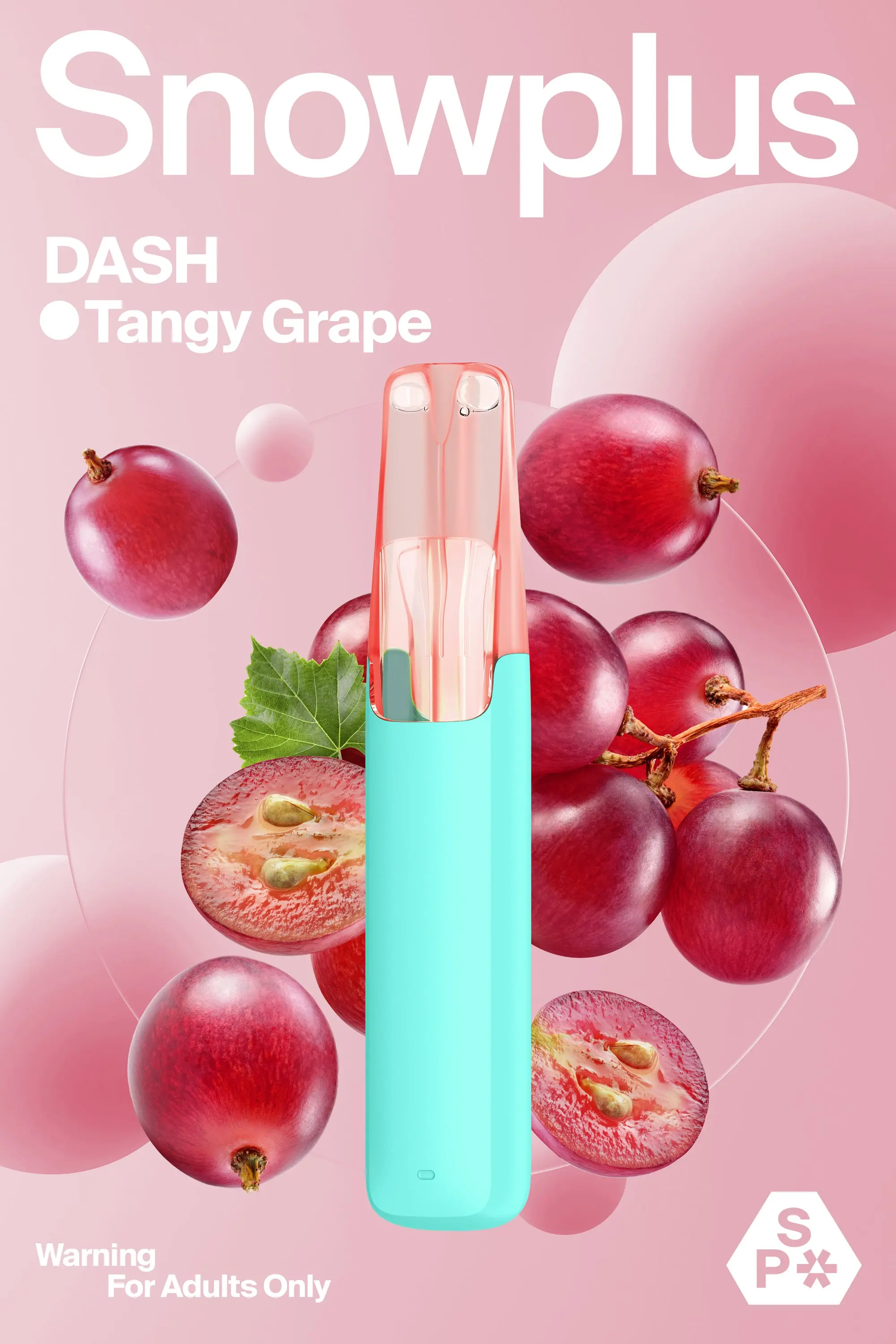 Snowplus Dash All-in-one Tangy Grape Flavor Disposable Device 4000puffs - Six Pandas
