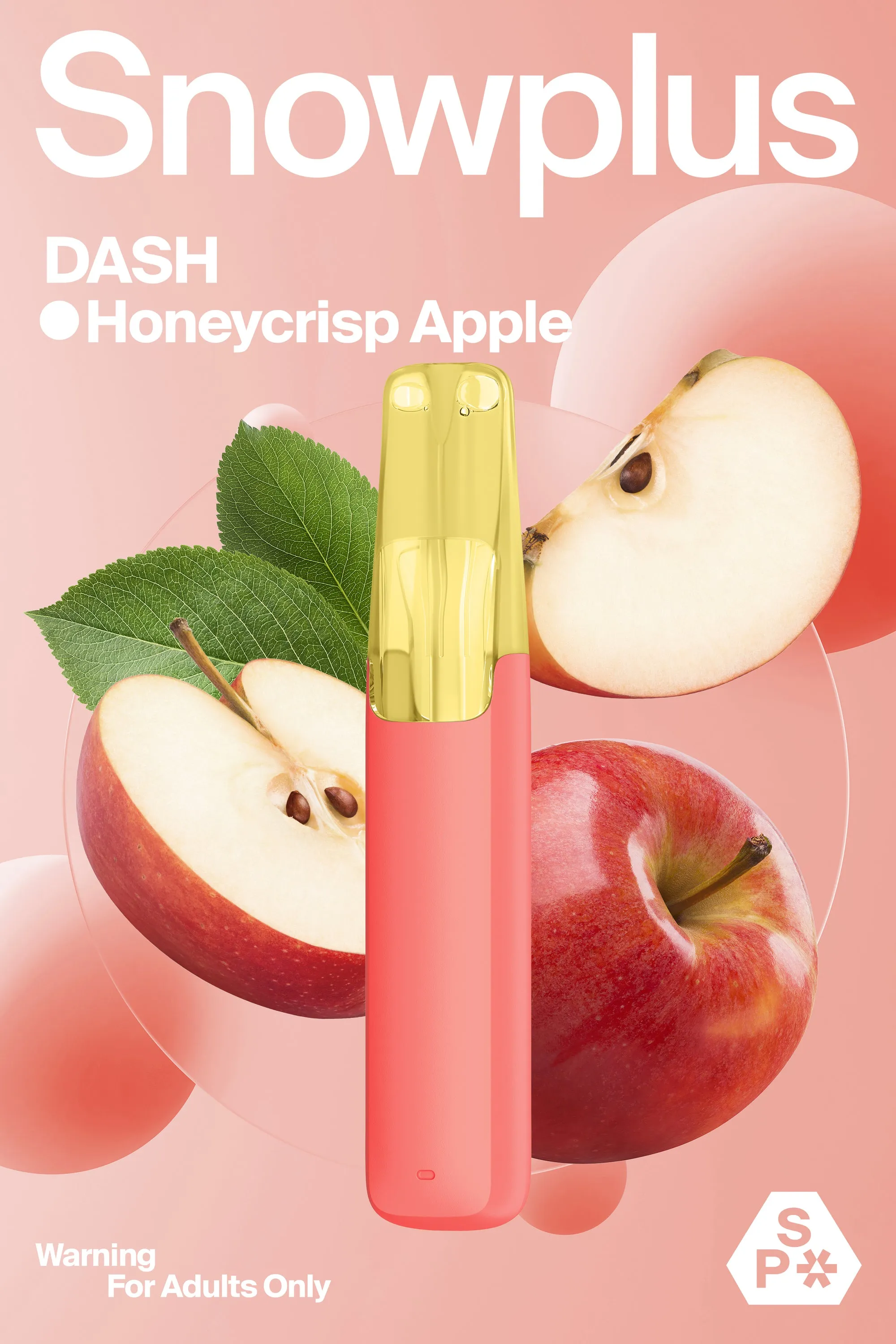 Snowplus Dash All-in-one Honeycrisp Apple Flavor Disposable Device 4000puffs - Six Pandas
