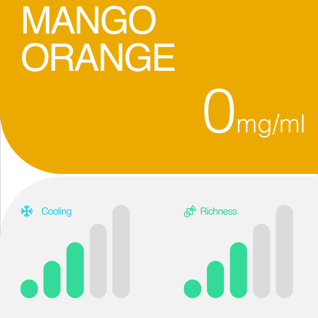 RELX Pod Pro Fruit Mango Orange (1-Pod) Flavors 0mg/ml Nicotine - Six Pandas